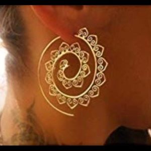 Bohemian Spiral Earrings